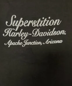 Superstition Harley-Davidson Harley-Davidson® Women's Black Alley Short Sleeve Shirt, Black