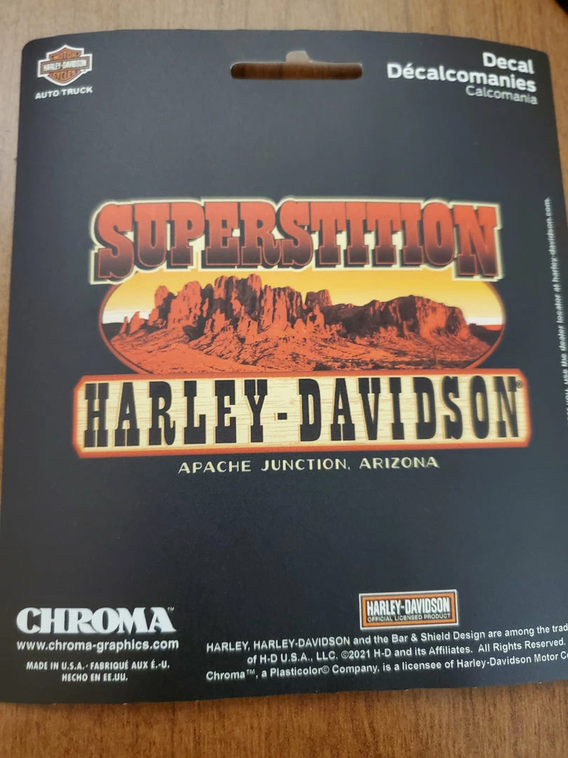 Chroma Harley-Davidson® Custom SHD Decal Decals & Patches 3 Chroma Harley-Davidson® Custom SHD Decal Decals & Patches