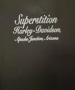 Superstition Harley-Davidson Harley-Davidson® Women's Dusty Journey Short Sleeve Tee, Black Dealership T-Shirts