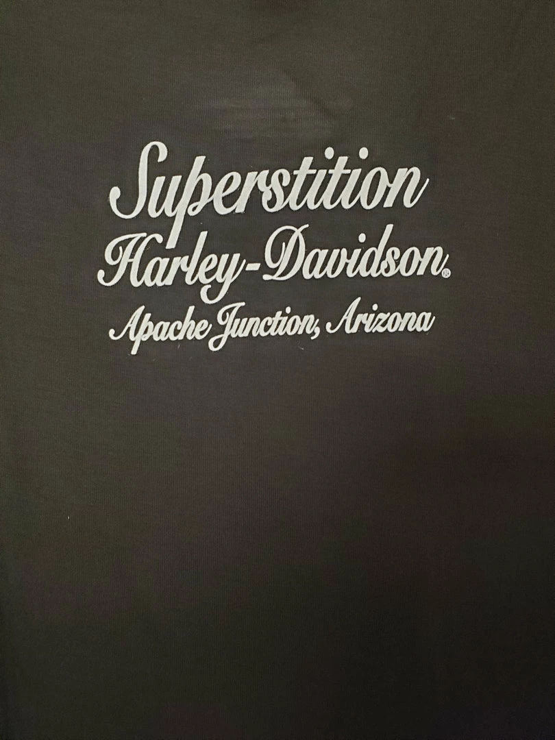 Superstition Harley-Davidson Harley-Davidson® Women's Dusty Journey Short Sleeve Tee, Black Dealership T-Shirts 4 Superstition Harley-Davidson Harley-Davidson® Women's Dusty Journey Short Sleeve Tee, Black Dealership T-Shirts