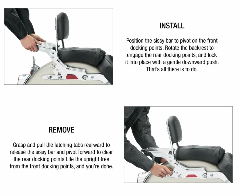 Superstition Harley-Davidson Harley-Davidson® HoldFast Docking Hardware Kit - Gloss Black, 52300646 Seats 6 Superstition Harley-Davidson Harley-Davidson® HoldFast Docking Hardware Kit - Gloss Black, 52300646 Seats