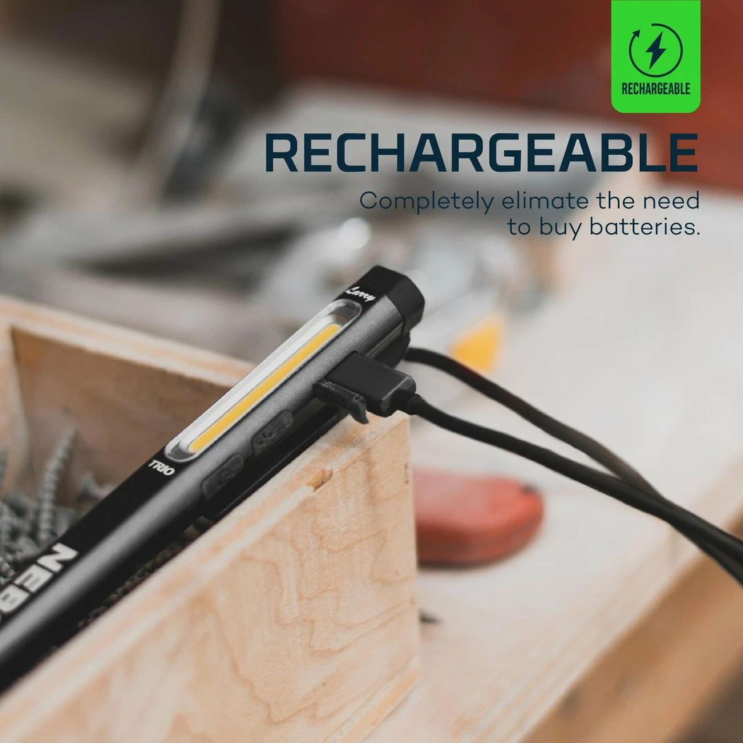 NEBO® Larry TRIO Rechargeable 300 Lumens Flashlight 8 NEBO® Larry TRIO Rechargeable 300 Lumens Flashlight