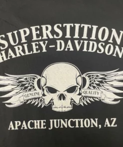 Superstition Harley-Davidson Harley-Davidson® Men's Bar & Shield Skull Wings Tank Top, Black Dealership T-Shirts
