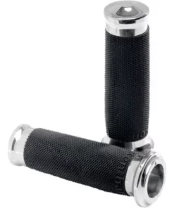 Parts Unlimited® Chrome Renthal Wrap Grips, 0630-0374