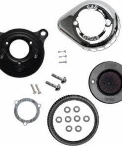 Parts Unlimited S&S Cycle® Air Stinger Stealth Air Cleaner - Chrome, 1010-2777