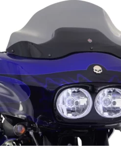 Klock Werks® Dark Smoke 12" Flare Windshield, 2310-0358