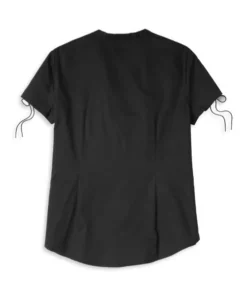 Harley-Davidson Harley Davidson® Women's Script Font Laced Sleeve Shirt, 96115-22VW