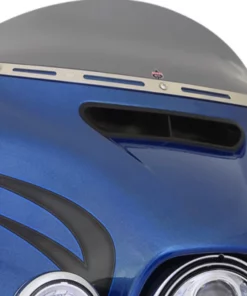 Klock Werks® Dark Smoke 5" Flare Bagger Windshield, 2310-0572 Windshields