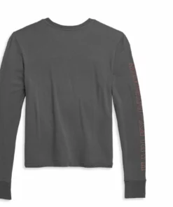 Harley-Davidson Women's Tank Roses Graphic Long Sleeve Shirt, 96488-21VW
