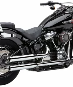 Parts Unlimited Cobra® Neighbor Hater Mufflers - Chrome, 1801-1267