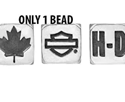 MOD Harley-Davidson® Women's National Ride Bead - CANADA Ride Bead, HDD0184 Jewelry