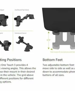 Bike Closeouts IOttie® Easy One Touch 3 Universal Car & Desk Phone Mount
