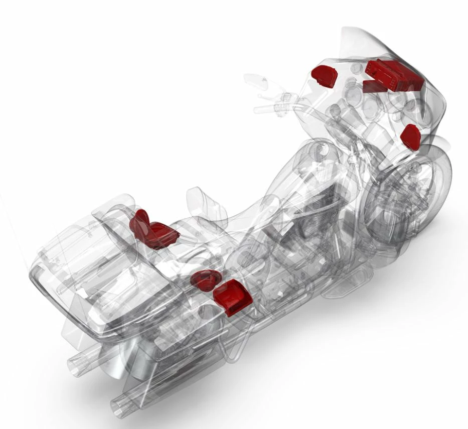 Rockford Fosgate Harley-Davidson® Road Glide Ultra Source Unit, 6 Speaker & Amp Kit, HD9813RGU-STAGE3 4 Rockford Fosgate Harley-Davidson® Road Glide Ultra Source Unit, 6 Speaker & Amp Kit, HD9813RGU-STAGE3