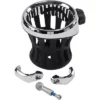 Parts Unlimited Ciro® Chrome Drink Holder W/ Mount For 1-1/4" Handlebars, 0636-0023
