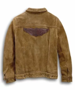 Harley-Davidson® Women's Small Gauges Suede Leather Jacket, 98040-19VW