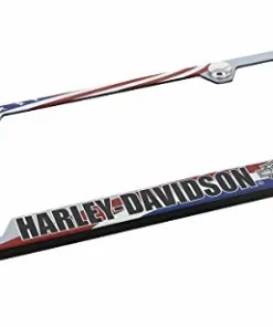 Chroma Harley-Davidson® Patriotic License Plate Frame, Chrome CG42526