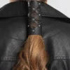 Hair Glove® 4" Diamond Cut-Out W/Lace & Rivets Pony Tail, 31439