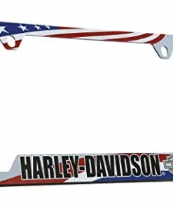 Chroma Harley-Davidson® Patriotic License Plate Frame, Chrome CG42526