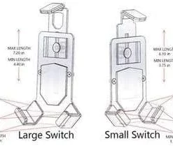 Phone Holders Mob Armor® Magnetic Smart Phone Mount - MOBM2-BLK