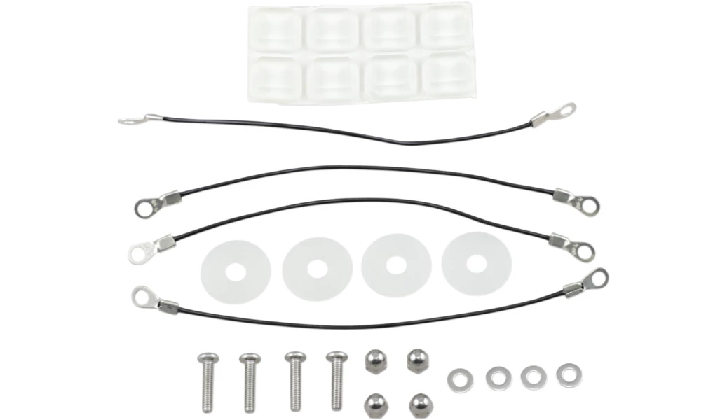Parts Unlimited Bike Bagger Budz Saddlebag Bumpers And Pin Retainer Kit 3501-0818 3 Parts Unlimited Bike Bagger Budz Saddlebag Bumpers And Pin Retainer Kit 3501-0818