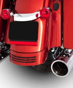 Rhinehart Rinehart Racing® 4" Slip-On Mufflers Chrome W/ Chrome End Caps, 500-0102C Pipes