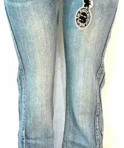Platinum Plush® Women's Cross Rhinestone Denim Boot Cut Jeans, Style #4034