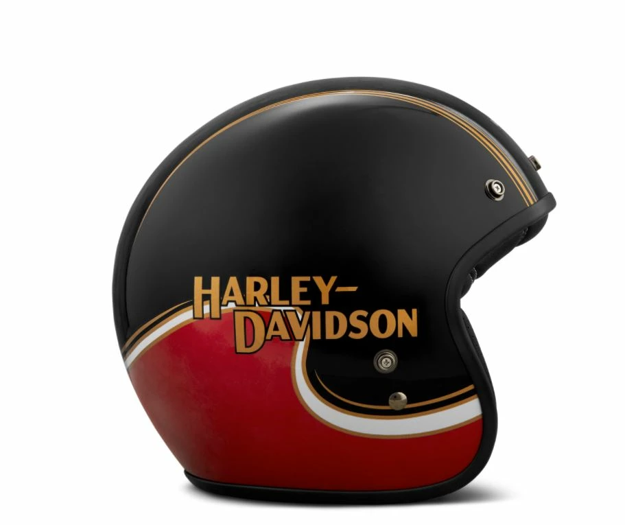 Harley-Davidson® Small The Shovel B01 3/4 Helmet, 98277-19VX 5 Harley-Davidson® Small The Shovel B01 3/4 Helmet, 98277-19VX