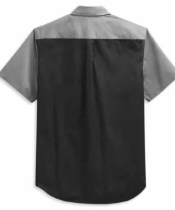 Harley-Davidson® Men's Medium Color-block Pocket Logo Short Sleeve Shirt 99027-21VM
