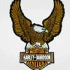Symbol Arts Decals & Patches Harley-Davidson® Up Wing Eagle Brown Patch, Large