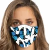 Facemasks Hair Glove® Blue Monarch W/ Gems Face Mask Set, 53240