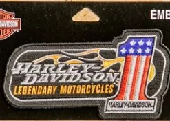 Global Products Decals & Patches Harley-Davidson® H-DMC RWB #1 Patch EM227642