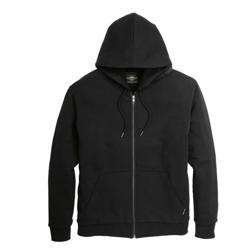Harley-Davidson® Men's Willie G Skull Zip Front Hoodie, 96059-22VM 3 Harley-Davidson® Men's Willie G Skull Zip Front Hoodie, 96059-22VM