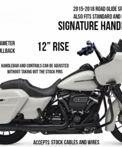 Factory 47® Signature Handlebar 12" Black Handlebars & Components 10 Factory 47® Signature Handlebar 12