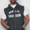 Superstition Harley-Davidson Sweaters & Hoodies Harley-Davidson® Men's XL Infinity Sleeveless Hoodie, Charcoal 1 Superstition Harley-Davidson Sweaters & Hoodies Harley-Davidson® Men's XL Infinity Sleeveless Hoodie, Charcoal