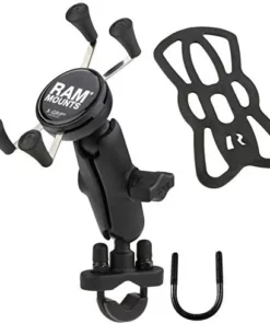 RAM Mounting Systems Ram Mount® X-Grip Phone Mount W/ Handlebar U-Bolt Base, 219178 Bike