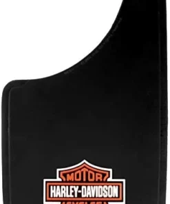 Plasticolor Harley-Davidson® Orange Bar & Shield Logo Easy Fit Mud Guards - Set Of 2, 583