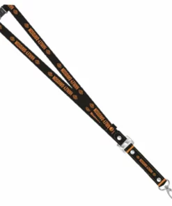 Global Products Harley-Davidson® Polyester Lanyard, Classic B&S Logo Branding 16.5 In - Black
