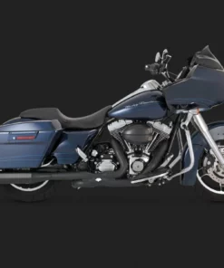 Bike Closeouts Vance & Hines® Black Power Duals Head Pipes - Harley Davidson Touring (10-13), 1802-0261