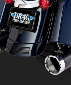 Bike Closeouts Vance & Hines® Black Power Duals Head Pipes - Harley Davidson Touring (10-13), 1802-0261