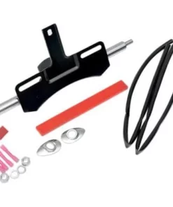 Drag Specialties® Chrome Custom Mount Turn Signal Relocation Kit - 2020-0414 LED Lighting