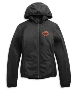 Jackets & Vests Harley-Davidson® Women's HWY-100 Black 3-N-1 Perf Hoodie Jacket, 97016-21VW 7 Jackets & Vests Harley-Davidson® Women's HWY-100 Black 3-N-1 Perf Hoodie Jacket, 97016-21VW