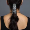 Accessories Hair Glove® Women's Tribal Skull Leather Pony Tail 31440 Or 31840