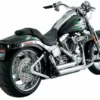 Vance & Hines® Shortshots Staggered Exhaust - Chrome, 1800-0452