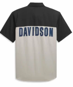 Harley-Davidson® Men's Medium Block Letter Color-block Shirt, 96332-21VM