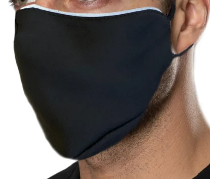 Hair Glove® Solid Black Face Mask Set, 53218 Facemasks 3 Hair Glove® Solid Black Face Mask Set, 53218 Facemasks