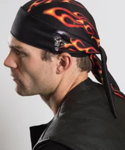 Hair Glove® Biker Flames Full Head Wrap, 50172