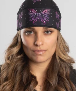 Hair Glove® Tribal Butterflies W/ Gems Full Head Wrap 50290
