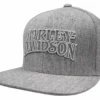 Superstition Harley-Davidson Hats Harley-Davidson® Ironhead Snapback Flat Brim Baseball Cap, Heather Gray 1 Superstition Harley-Davidson Hats Harley-Davidson® Ironhead Snapback Flat Brim Baseball Cap, Heather Gray