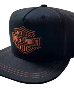 Superstition Harley-Davidson Harley-Davidson® Rusted Embroidered Bar & Shield Snapback Flat Brim Baseball Cap Hats