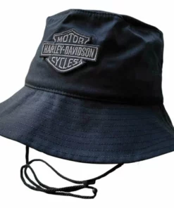 Superstition Harley-Davidson Hats Harley-Davidson® Embroidered Bar & Shield Logo Bucket Hat - Black